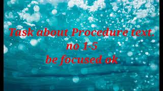 Procedure text for  SMP level