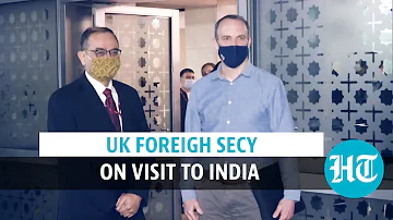 UK foreign secretary Dominic Raab on India visit: All you need to know