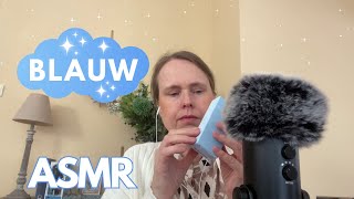 ASMR Blauwe Triggers💤 | Hand Movements, Persoonlijke Aandacht, Tapping, Parfum, Boek… (Nederlands)