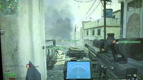 Modern Warfare 3 Insane Quick Scope!! Across map!!