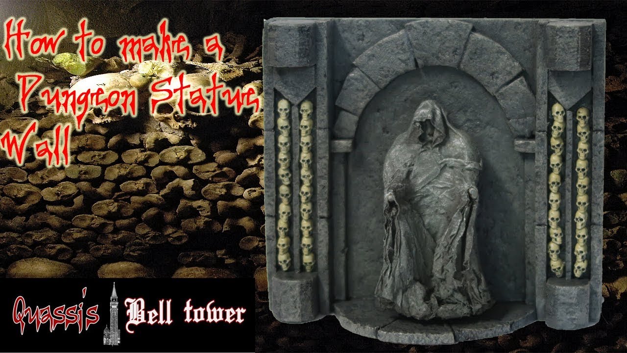 How to make a Dungeon Statue Wall YouTube
