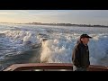 B-Roll: 56&#39; Tiffany Yachts - View from the Cockpit - Detroit 8V92&#39;s