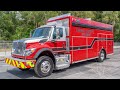 Walk Around of Pasco County Fire Rescue's Custom Walk-In Rescue - SO144165