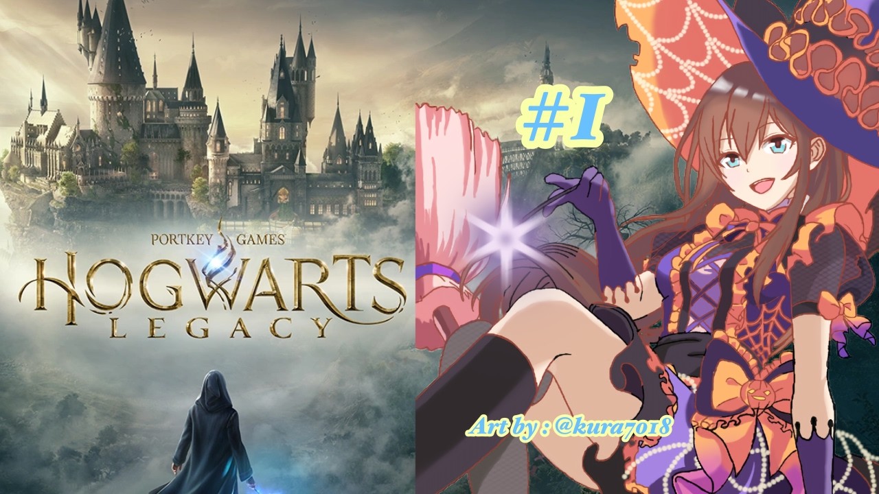 [Hogwards Legacy] Sebastian QwQ Part 2 [Live]  [Zakura Yuki][Yuki0w0]