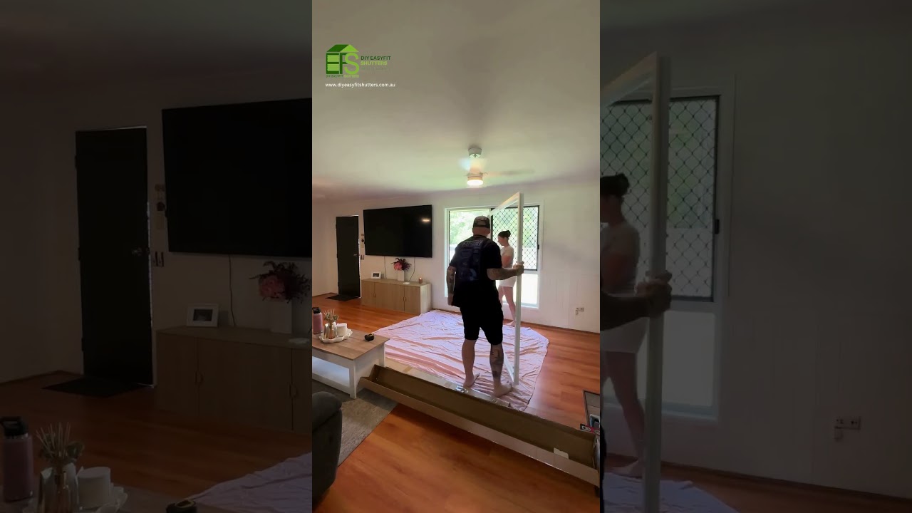 Think DIY Shutters Are Hard? Think Again!** Don't be! 