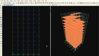 SAP2000 Tutorial 13:  Assigning Loads to Frames and Slabs
