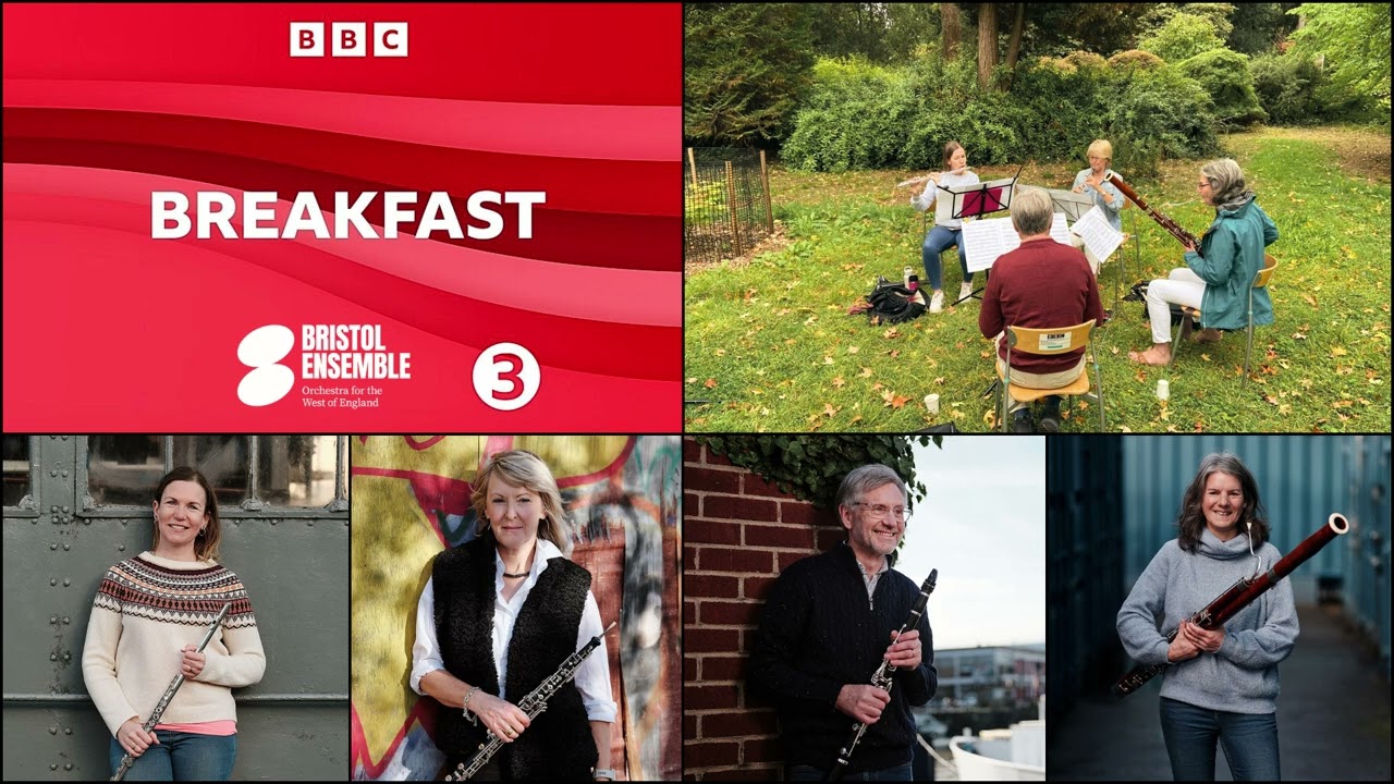 'In an Air Balloon' and 'Car Chase' by Richard Rodney Bennett | Live on BBC Radio 3 Breakfast