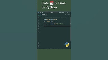 Datetime in Python #shorts