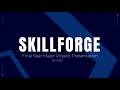 Skillforge final year major project presentation