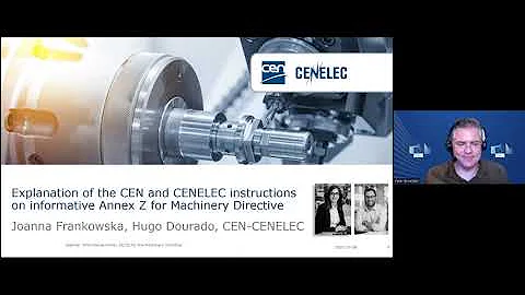 Webinar 'Informative Annex ZA/ZZ for Machinery Directive'