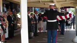 Tom Martin Memorial - Marine Honors