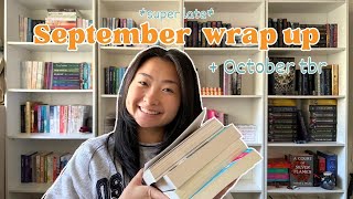 September reading wrap-up + October TBR
