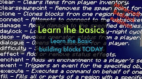 Easy and basic Minecraft chat commands that WILL improve your gaming experience