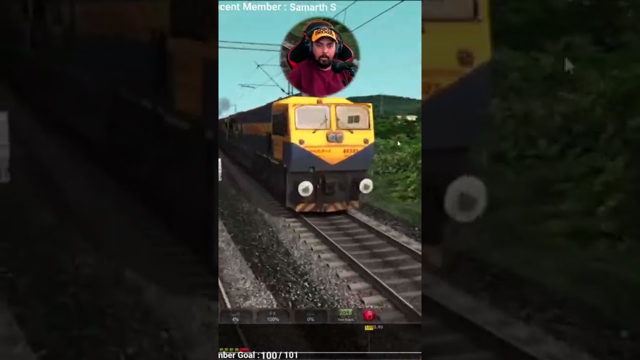 TRIPLE EMD PYTHON FREIGHT TRAIN HIGH SPEED CROSSING shorts 