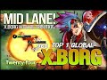 Mid Lane X.Borg with Retribution? Why Not? Twenty-four Top 1 Global X.Borg - Mobile Legends