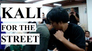 DUMOG FOR THE STREET : Rapido Realismo Kali Philippines ( Kali / Arnis / Eskrima )