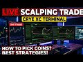 Live Scalping Trade Cryexc Terminal How to pick coin  in crypto best stratges  