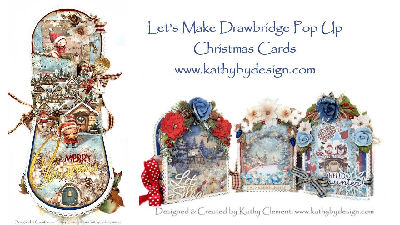 Замечательная среда! Новая забавная складная открытка! Рождественские объемные открытки и мастер-...