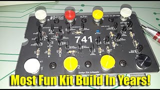 Evil Mad Scientist xl741 OpAmp kit Build