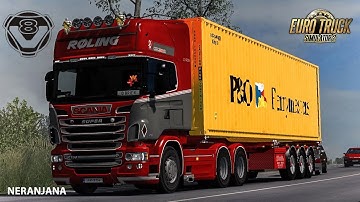 ETS 2 Mod | Loud Engine Sounds for Scania V8 R & Streamline [ETS2 v1.35]