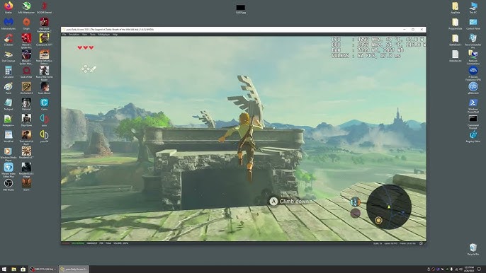 Yuzu Nintendo Switch Emulator - The Legend of Zelda: Breath of the Wild  Ingame (Patreon p.r.) 