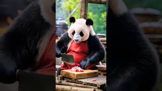 do you think this panda can do anything?   #panda #cute #clips #ai