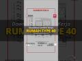 Download Gambar Kerja Rumah Minimalis Type 40 Terpopuler 2025... #rumahminimalis #autocadtips