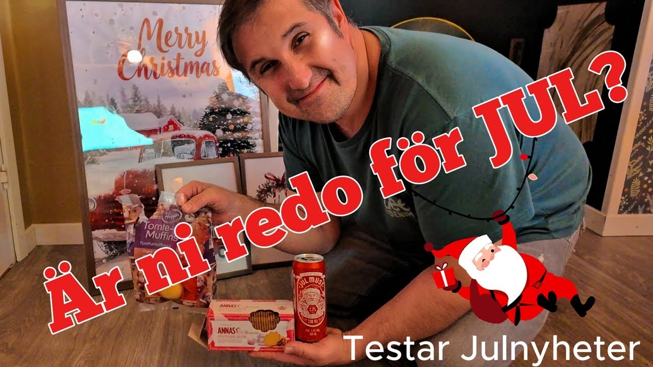 Är ni redo för JUL?  Testar lite JULNYHETER