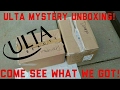 ULTA MYSTERY UNBOXING! LIVE DUMPSTER DIVE AND HAUL! OVER $1000 IN PRODUCT!!