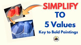 Simplify your subject into shapes: Master the 5 Value