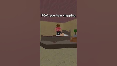 POV: YOU HEAR CLAPPING ☠️