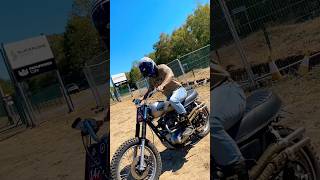 TRIUMPH SCRAMBLER Motorcycle at PATHFINDER CAFE of BLACKBUSHE AIRPORT  Don’t Let Me Down The BEATLES @euanbentley
