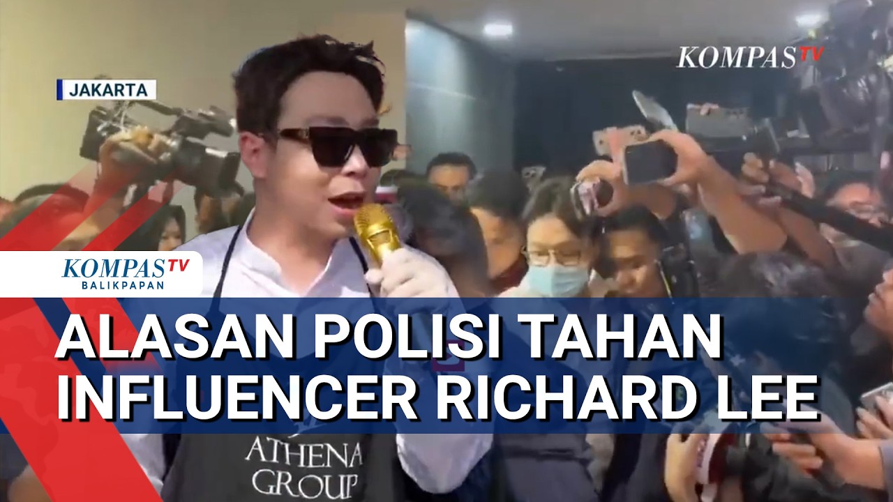 Richard Lee Ditahan Polisi Usai 4 Jam Diperiksa