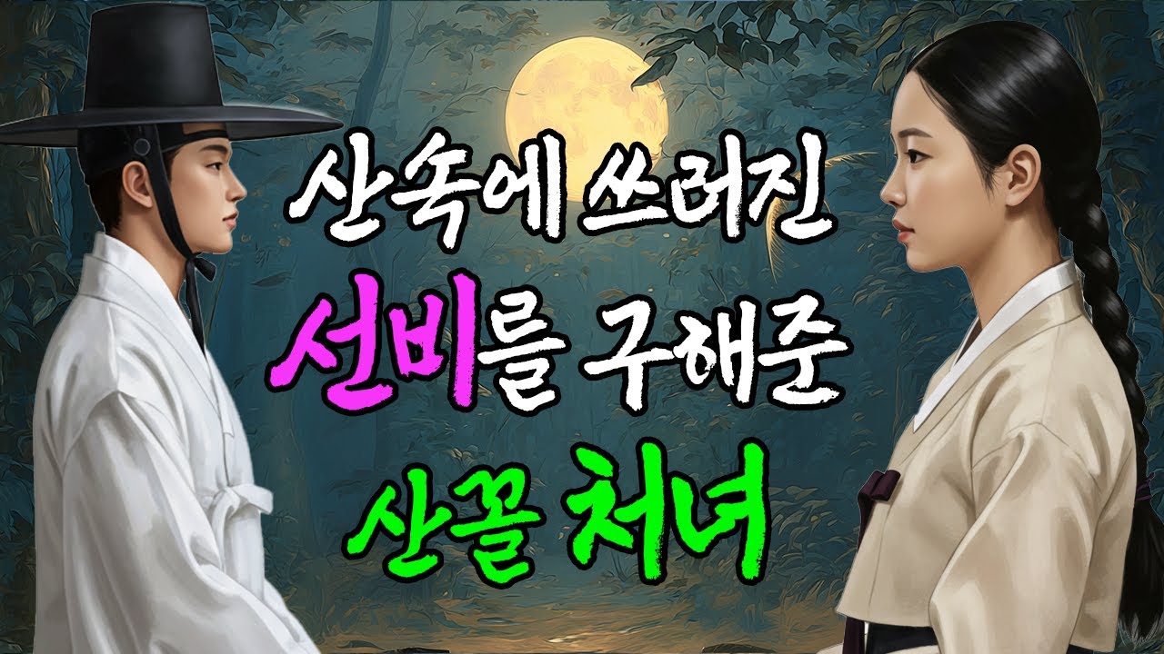 쓰러진 선비를 구해주고 보답 받은 처녀 | 야담·민담·전설·설화·옛날이야기·청춘야담