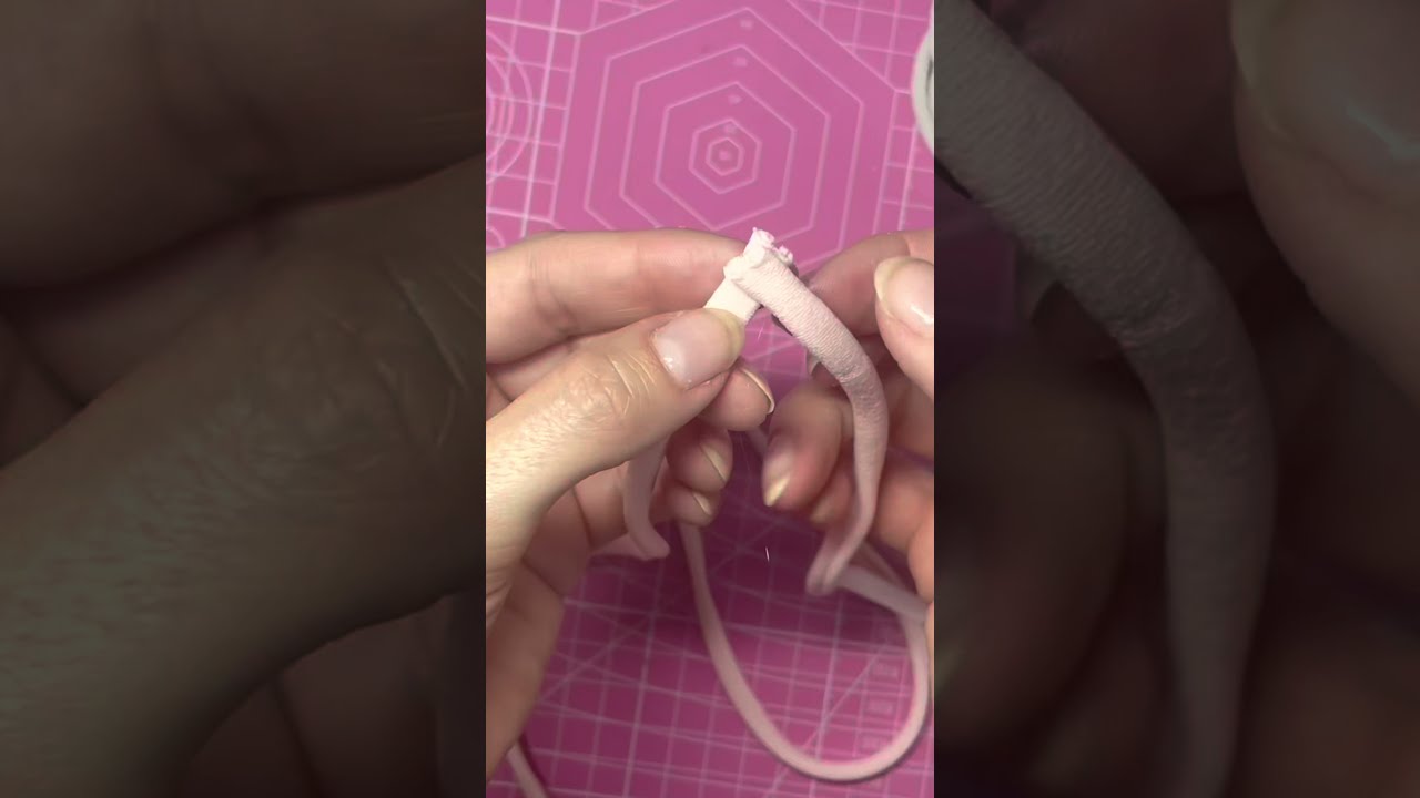 Make beautiful braided baby headbands! Headband tutorial. Hair bow tutorial.