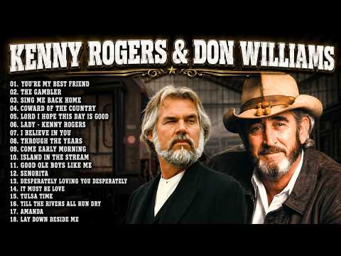Greatest Hits Kenny Rogers, Don Williams Of All Time 🌾 Top 100 Best Classic Country Songs #cowboys