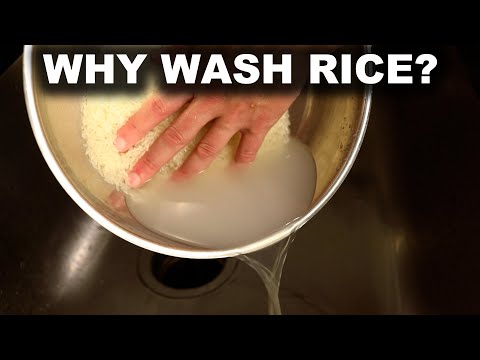 Video: Vai man vajadzētu izskalot nishiki rīsus?