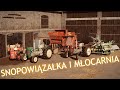 Żniwa jak za dawnych lat - Snopowiązałka Warta i młocarnia Warmianka. Farming Simulator Polskie Mody