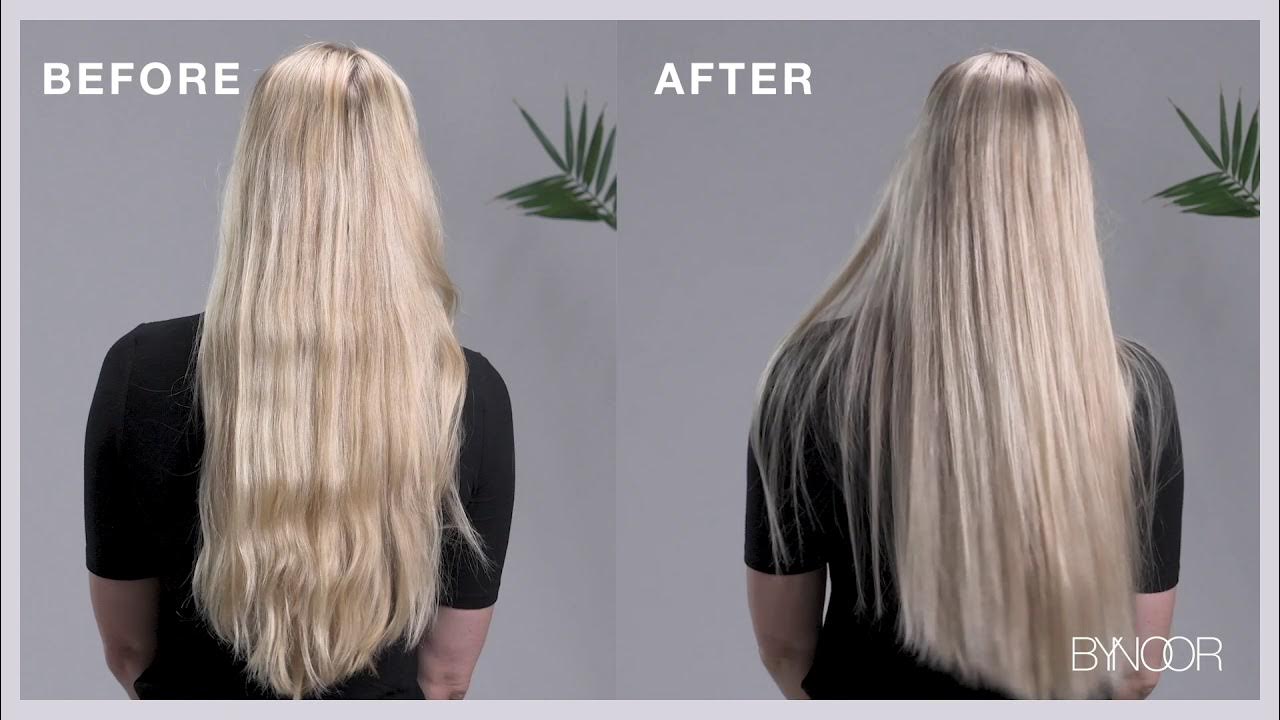 stivhed Skifte tøj overvældende How to use the ByNoor Violet Toning Shampoo | Before & After - YouTube