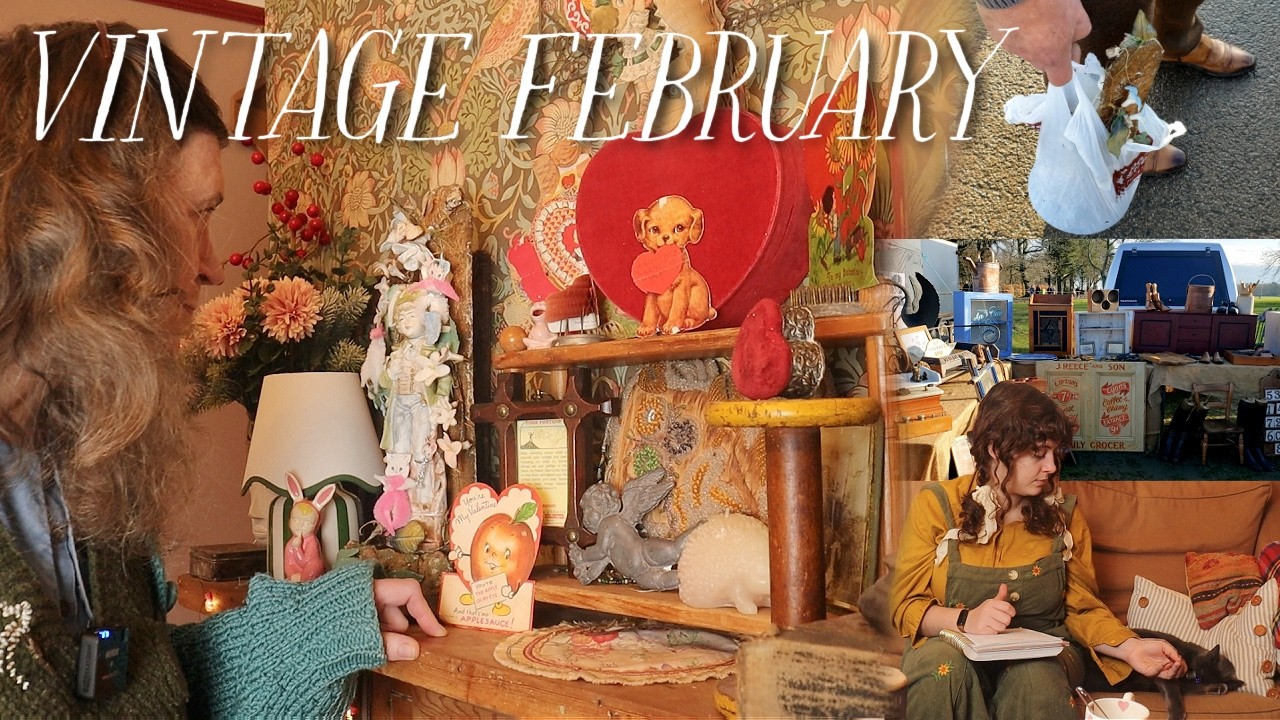 February | Vintage Finds, Valentine’s Touches & Our 2026 Thrift WishList