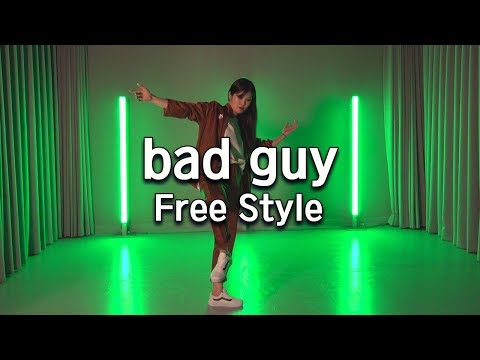 남자클럽댄스ㅣBillie Eilish (빌리아일리시) - bad guy 쉽고 다양하게 프리스타일 클럽춤