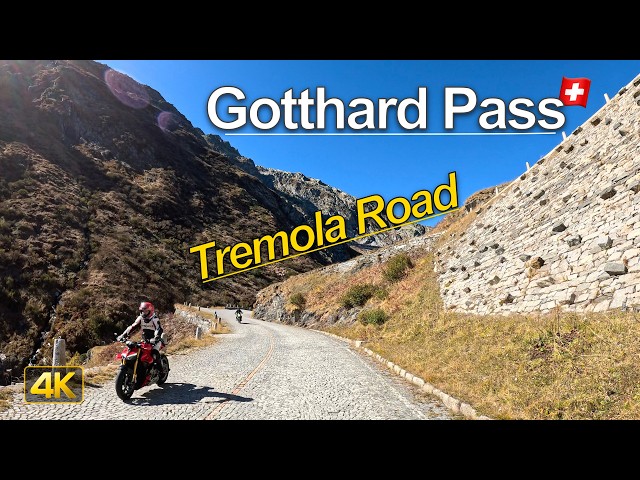 Driving the Historic Tremola Road 🇨🇭 | Airolo to Andermatt via old Gotthard Pass road