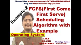 FCFS(First Come First Serve) CPU Scheduling Algorithm with example || Operating System || OS || FCFS