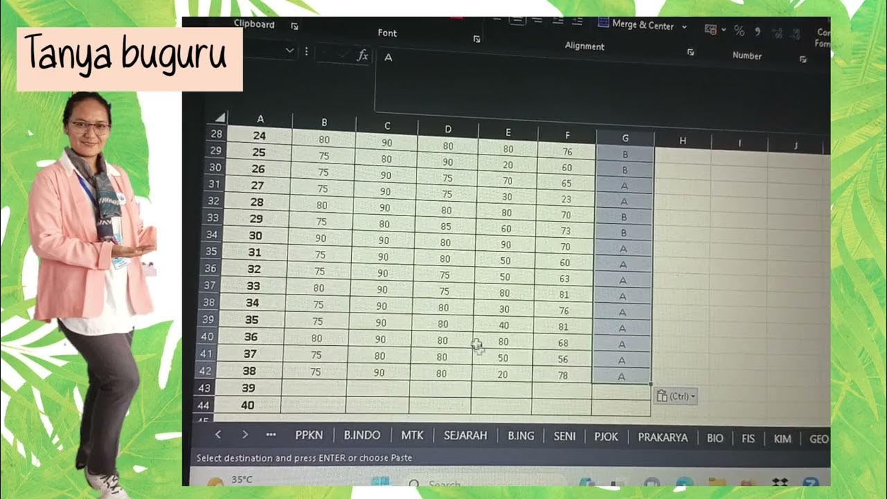 Cara mengisi raport ats kurikulum merdeka youtube