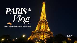 Paris Day 2:  Ep 4 | Eiffel Tower Magic |Famous Croissants🥐|Roman Ruins!