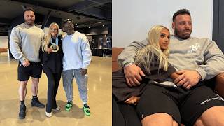 BODYBUILDING COUPLE SHOW WEEKEND VLOG - Travel / Bikini overall / Sushi