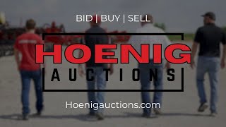 Welcome to Hoenig Auctions! Your local, family owned, Midwest auction company.