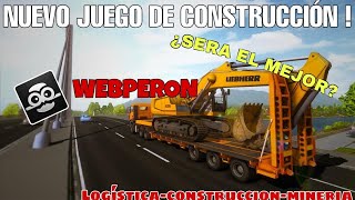 |NUEVO JUEGO DE CONSTRUCCION!| ¿SERA EL MEJOR?....  Construccion-logistica-mineria screenshot 1