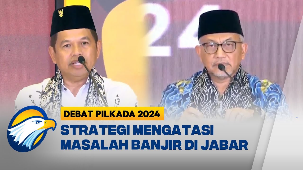 Ini Jurus Ampuh 4 Cagub dalam Mengatasi Banjir di Jawa Barat