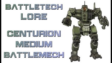 Battletech Lore - Centurion Medium Battlemech